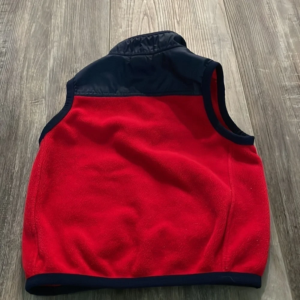 Polo fleece vest